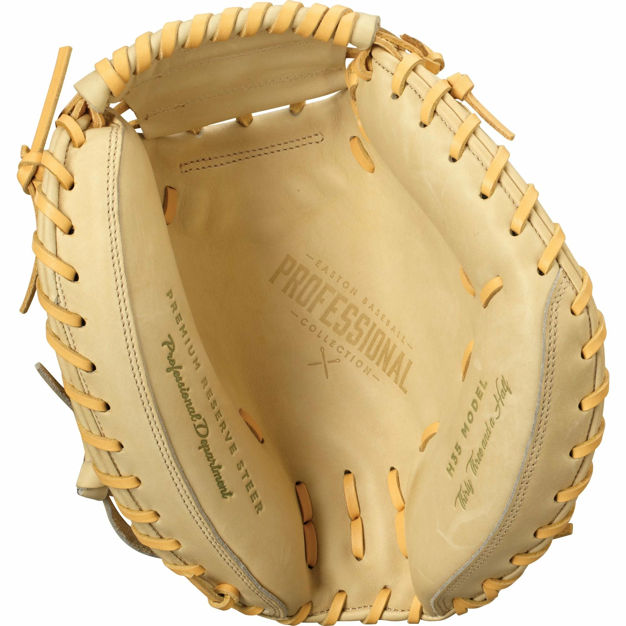 Easton Pro Collection H35 33.50" Baseball Catcher's Mitt - Cork 4 Easton Pro Collection H35 33.50" Baseball Catcher's Mitt - Cork - Image 2