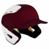 Mizuno B6 Batting Helmet 2Tone - Cardinal, White