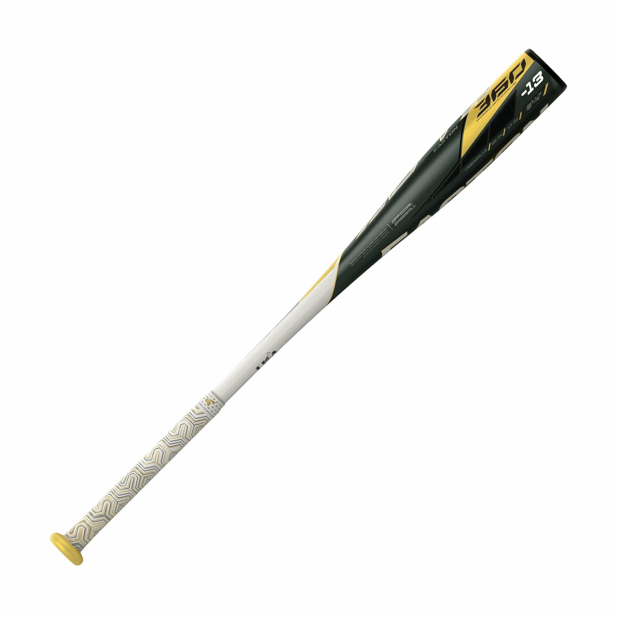 Easton 2020 Alpha 360 (-13) USA Approved Bat 2 1/2" - White Gold 4 Easton 2020 Alpha 360 (-13) USA Approved Bat 2 1/2" - White Gold - Image 2