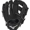 Mizuno Prospect Powerclose 9.00" Utility Glove GPP900Y3 - Black -Mizuno Sales Store 312726 RG90