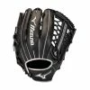 Mizuno MVP Prime SE 12.75" Outfield Glove - Black Silver -Mizuno Sales Store 312843 R973