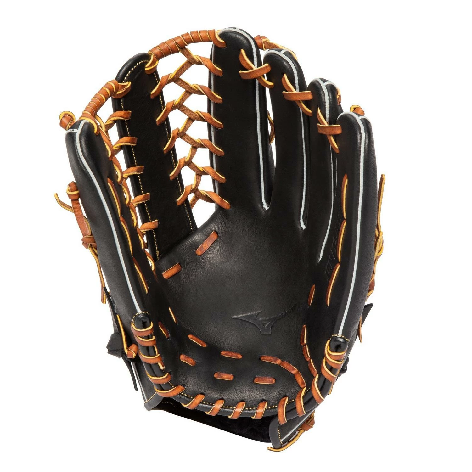 Mizuno Select 9 GSN1250 12.50" Outfield Baseball Glove - Black Brown 4 Mizuno Select 9 GSN1250 12.50" Outfield Baseball Glove - Black Brown - Image 2