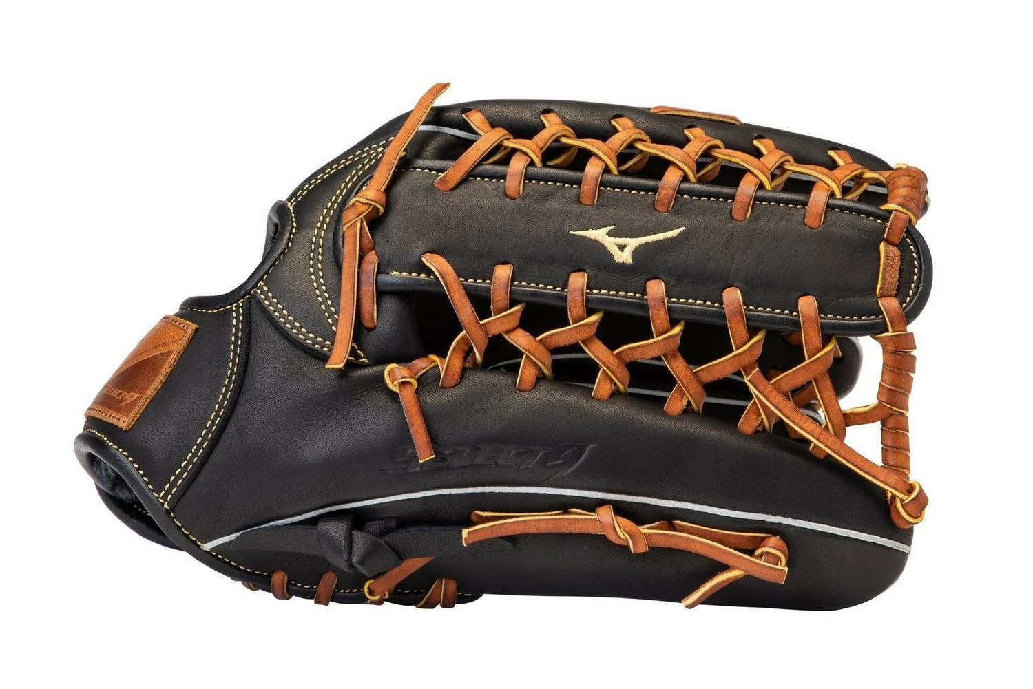 Mizuno Select 9 GSN1250 12.50" Outfield Baseball Glove - Black Brown 5 Mizuno Select 9 GSN1250 12.50" Outfield Baseball Glove - Black Brown - Image 3