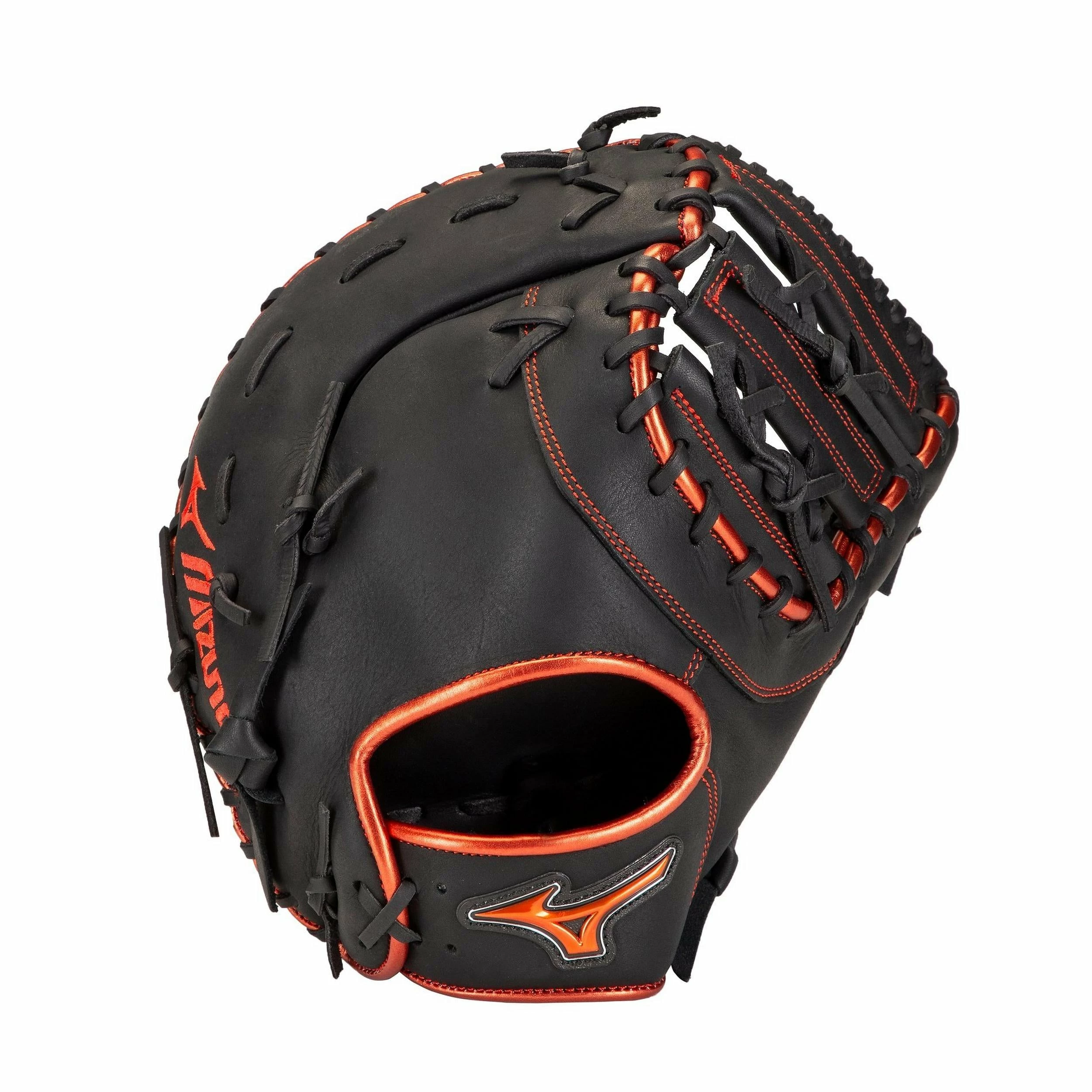 Mizuno MVP Prime SE 12.50" 1st Base Mitt - Black Red 3 Mizuno MVP Prime SE 12.50" 1st Base Mitt - Black Red