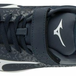Mizuno Youth Select Nine JR Low Molded Cleats - Navy White 10 Mizuno Youth Select Nine JR Low Molded Cleats - Navy White -Mizuno Sales Store 320581 5100 04
