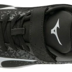 Mizuno Youth Select Nine JR Low Molded Cleats - Black White -Mizuno Sales Store 320581 9000 04