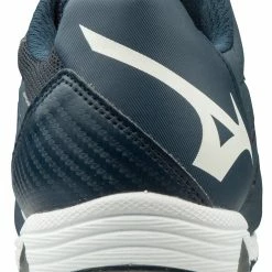 Mizuno 9-Spike Swift 6 Cleats - Navy White 11 Mizuno 9-Spike Swift 6 Cleats - Navy White -Mizuno Sales Store 320588 5100 05