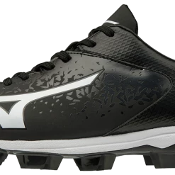Mizuno Select Nine Women's Molded Cleats - Black White