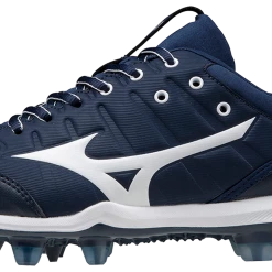 Mizuno Women's 9-Spike Advanced Finch Elite 5 FP Cleats - Navy White
