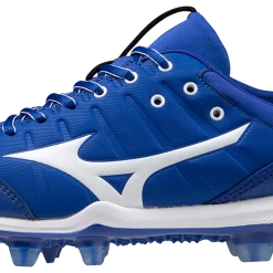 Mizuno Women's 9-Spike Advanced Finch Elite 5 FP Cleats - Royal White