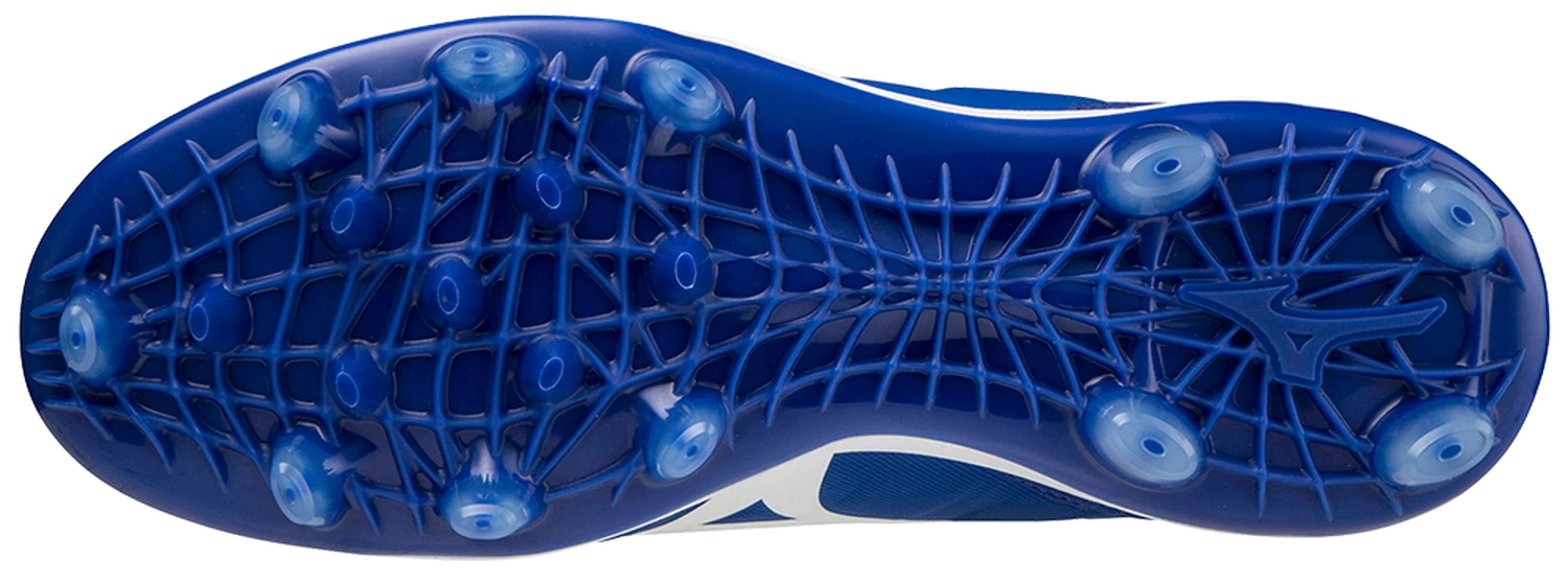 Mizuno Women's 9-Spike Advanced Finch Elite 5 FP Cleats - Royal White 4 Mizuno Women's 9-Spike Advanced Finch Elite 5 FP Cleats - Royal White - Image 2