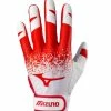 Mizuno Women's Finch Softball Batting Gloves - Red White -Mizuno Sales Store 330420 1010 scaled