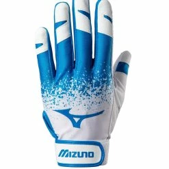 Mizuno Women's Finch Softball Batting Gloves - Royal White