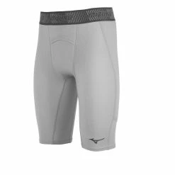 Mizuno Youth Aero Padded Sliding Short - Gray