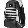 Mizuno MVP Backpack X - Black White -Mizuno Sales Store 360292 9000 scaled