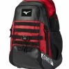 Mizuno MVP Backpack X - Black Red -Mizuno Sales Store 360292 9010 scaled