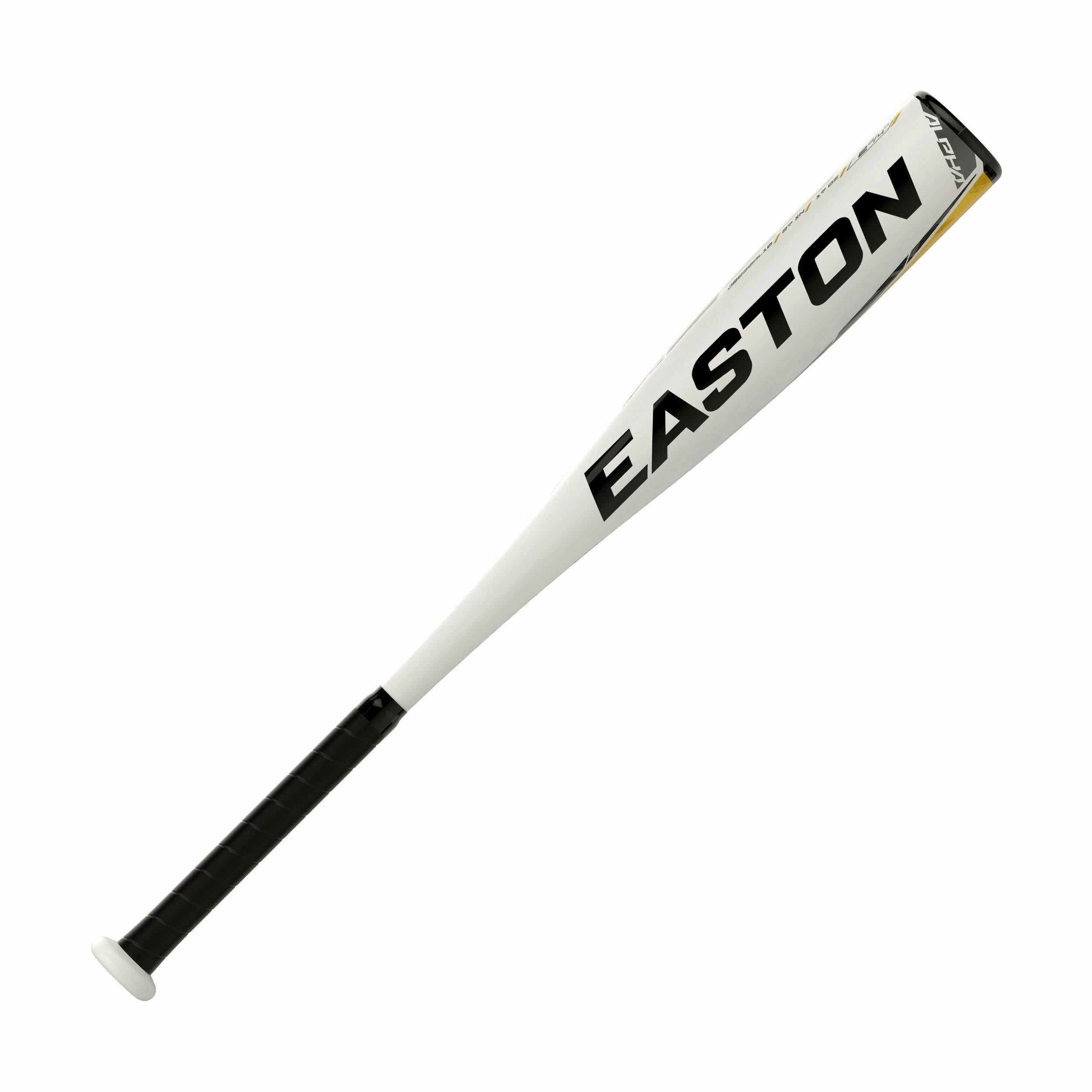 Easton 2020 Alpha 360 (-10) Sr League Bat 2 3/4" - Black Gold 5 Easton 2020 Alpha 360 (-10) Sr League Bat 2 3/4" - Black Gold - Image 3
