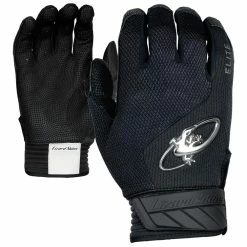 Lizard Skins Komodo Elite V2 Batting Gloves - Jet Black