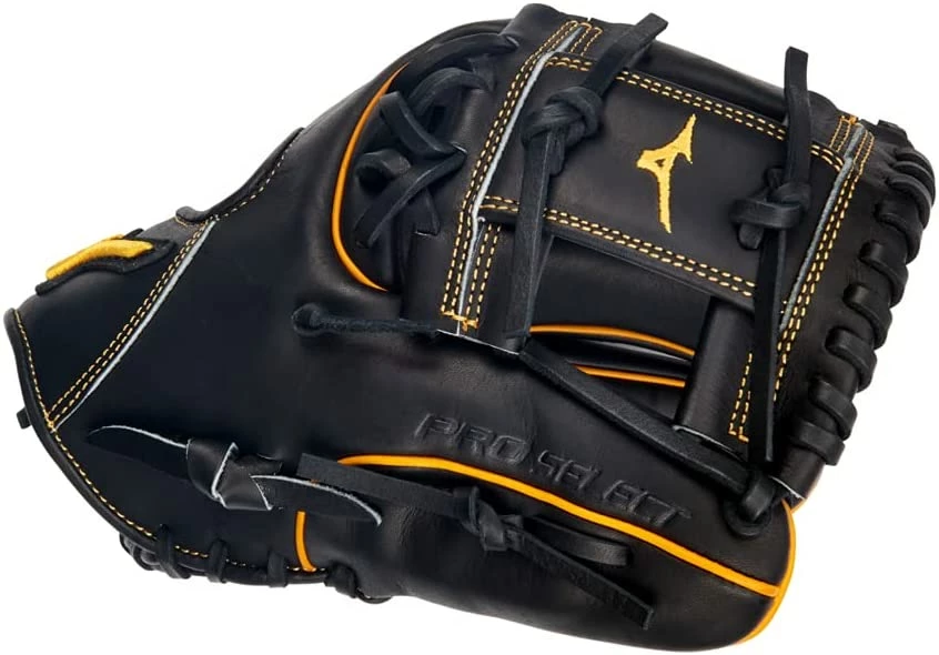Mizuno Pro Select 11.50" Infield Glove GPS2-400S Shallow Pocket - Black 5 Mizuno Pro Select 11.50" Infield Glove GPS2-400S Shallow Pocket - Black - Image 3