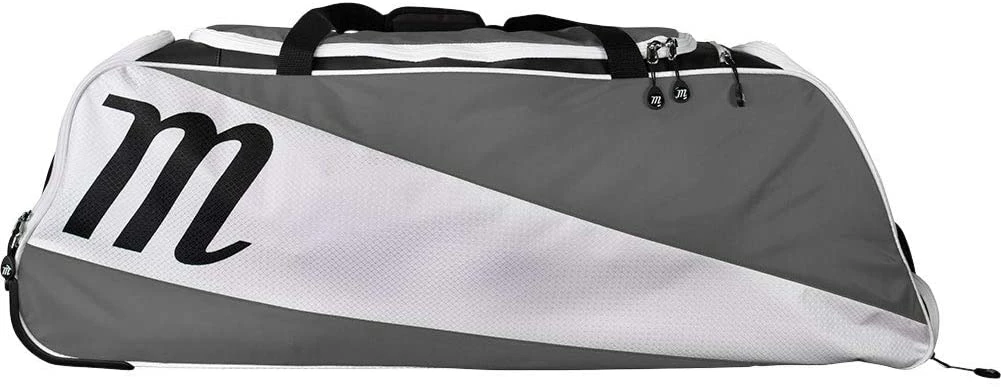 Marucci Wheeled Utility Bag - Gray White 3 Marucci Wheeled Utility Bag - Gray White