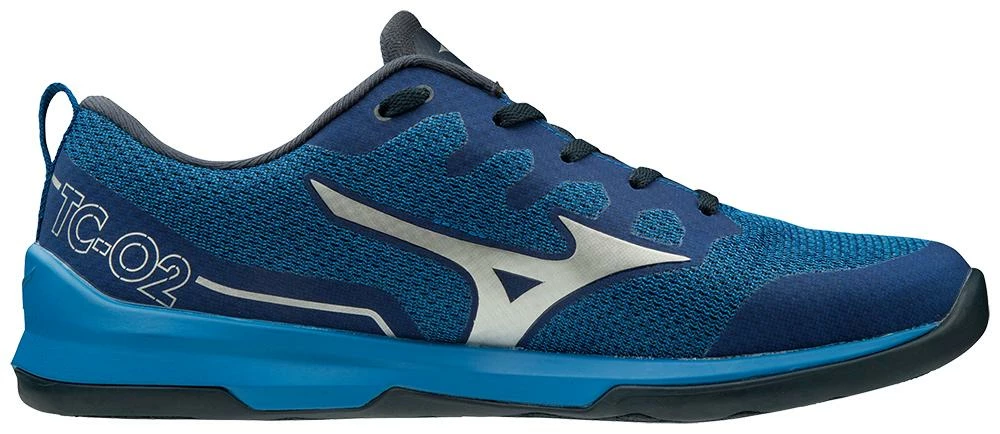 Mizuno TC-02 Men's Training Shoe - Blue 4 Mizuno TC-02 Men's Training Shoe - Blue - Image 2