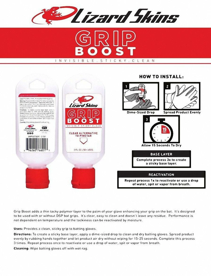 Lizard Skins Grip Boost - 2 Oz 5 Lizard Skins Grip Boost - 2 Oz - Image 3