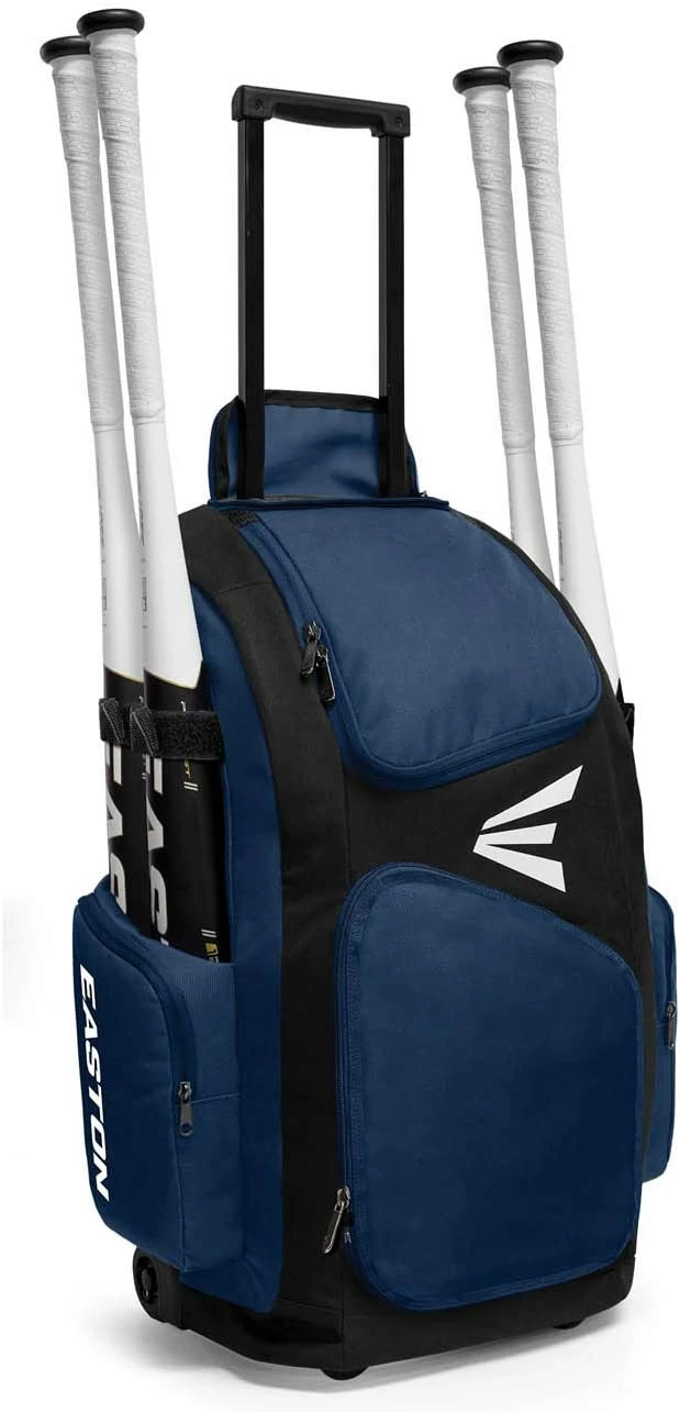 Easton Traveler Standup Wheeled Bag - Black Navy 3 Easton Traveler Standup Wheeled Bag - Black Navy