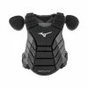 Mizuno 2019 Samurai 14" Chest Protector Youth - Black Gray