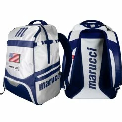 Marucci Dynamo Batpack - White Navy -Mizuno Sales Store 85544 source 1631139241