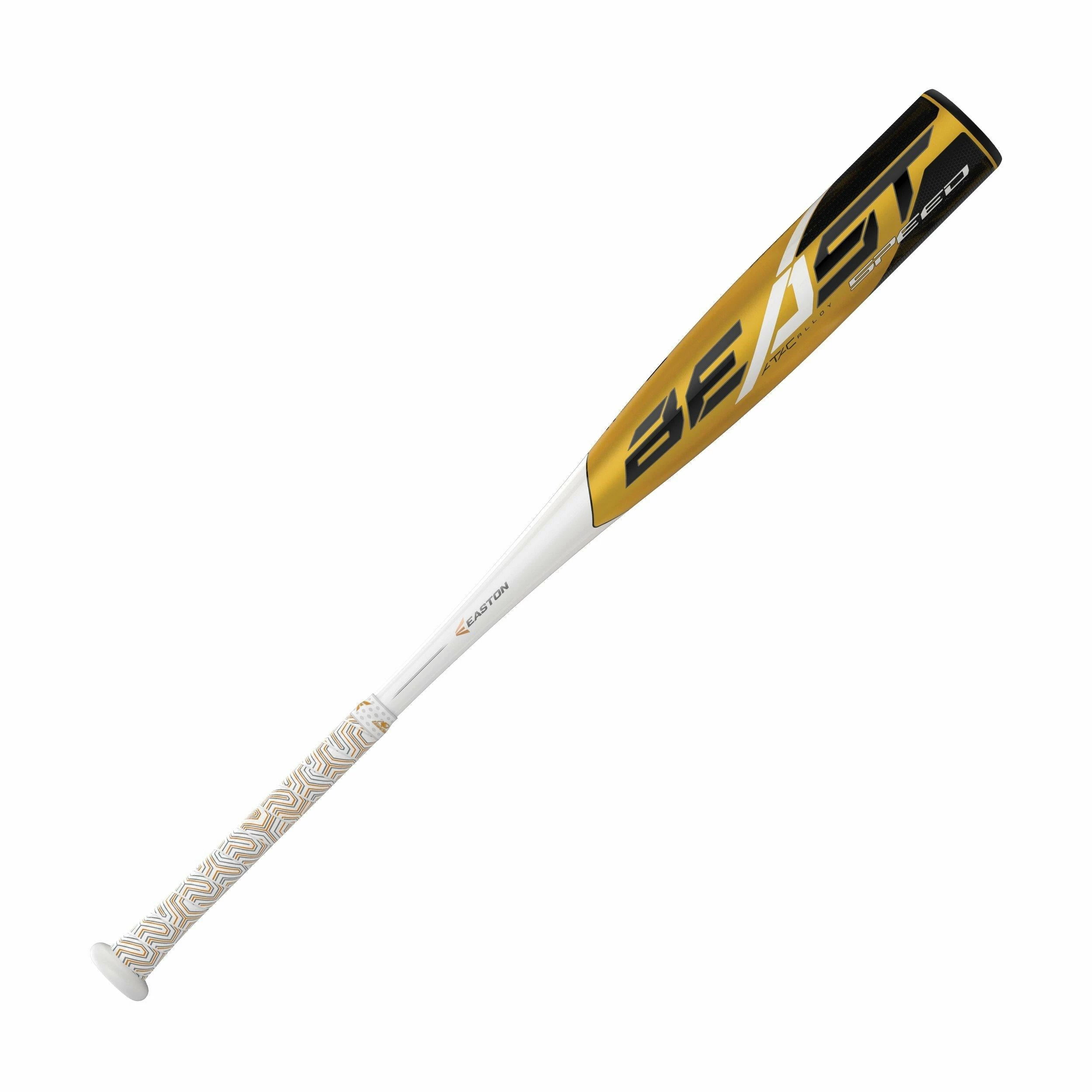 Easton 2019 Beast Speed (-11) USA Approved 2 5/8" Bat - White Gold 2 Easton 2019 Beast Speed (-11) USA Approved 2 5/8" Bat - White Gold