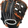 Easton Future Elite Youth 11.00" Infield Glove - Black Orange