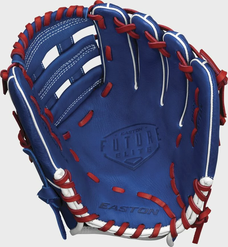 Easton Future Elite Youth 11.00" Infield Glove - Royal Red 4 Easton Future Elite Youth 11.00" Infield Glove - Royal Red - Image 2