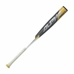 Easton 2020 Alpha 360 (-3) BBCOR Bat - White Gold