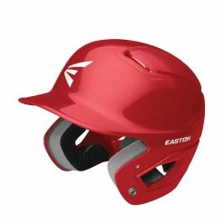 Easton Alpha Solid Batting Helmet - Scarlet Red
