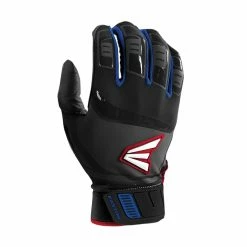 Easton Delino Deshields Walk-Off Adult Batting Gloves - Black Royal