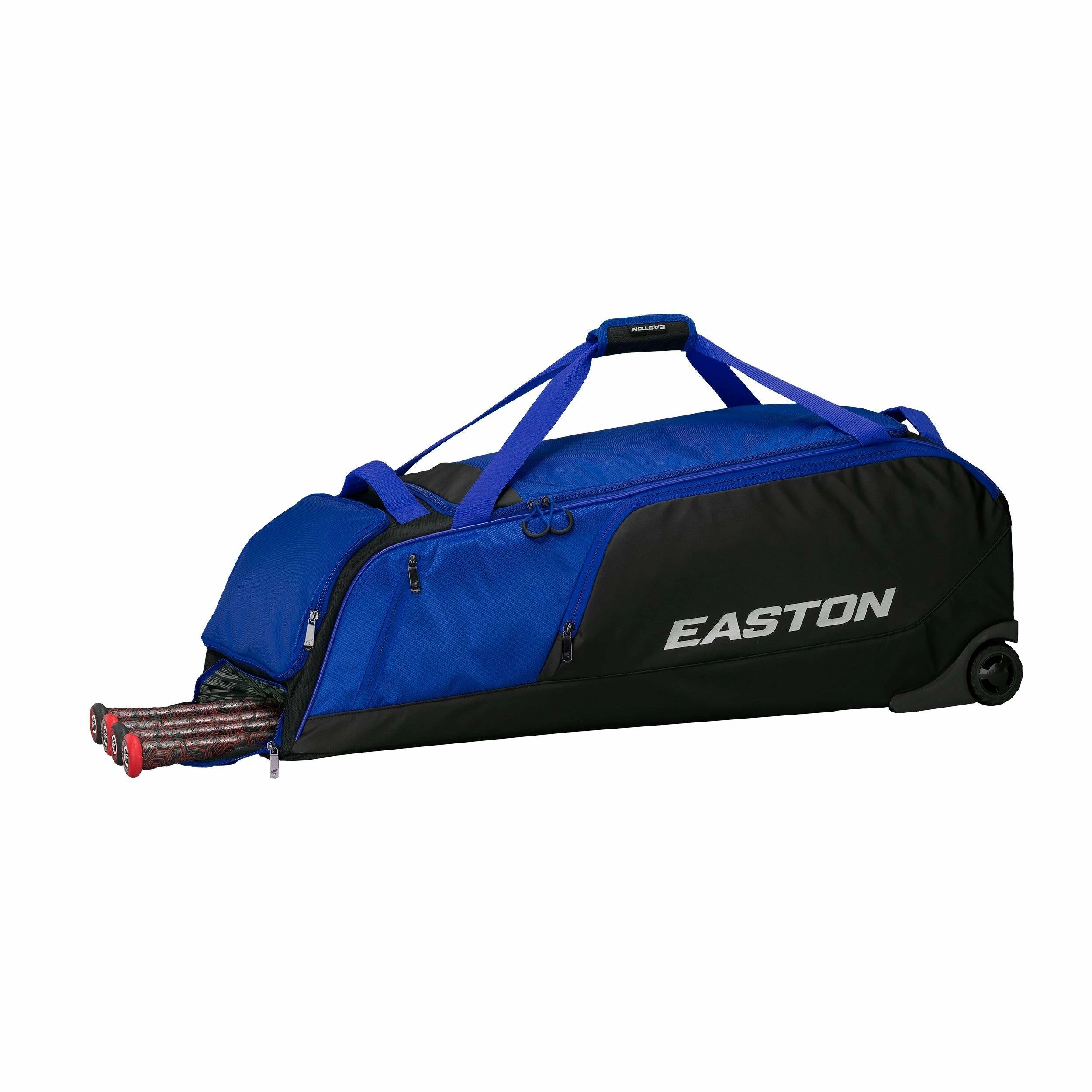 Easton Dugout Wheeled Equipment Bag - Royal 3 Easton Dugout Wheeled Equipment Bag - Royal