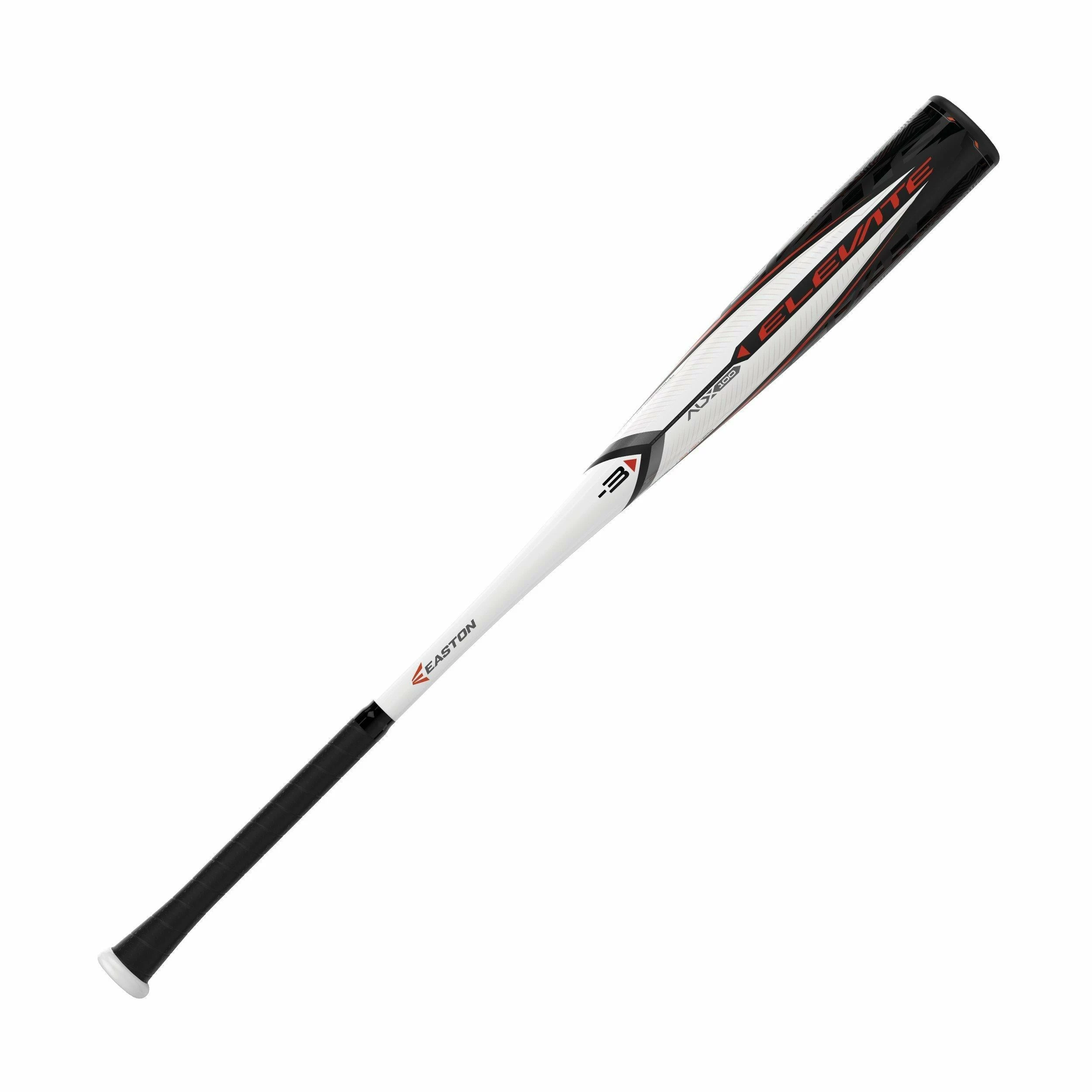 Easton 2019 Elevate (-3) BBCOR Bat - Black White 3 Easton 2019 Elevate (-3) BBCOR Bat - Black White