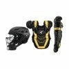 Easton Elite X Youth Catcher's Set - Black Gold