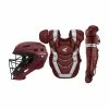 Easton Elite X Youth Catcher's Set - Maroon Silver 1 Easton Elite X Youth Catcher's Set - Maroon Silver -Mizuno Sales Store ELITEX MAROONSILVER