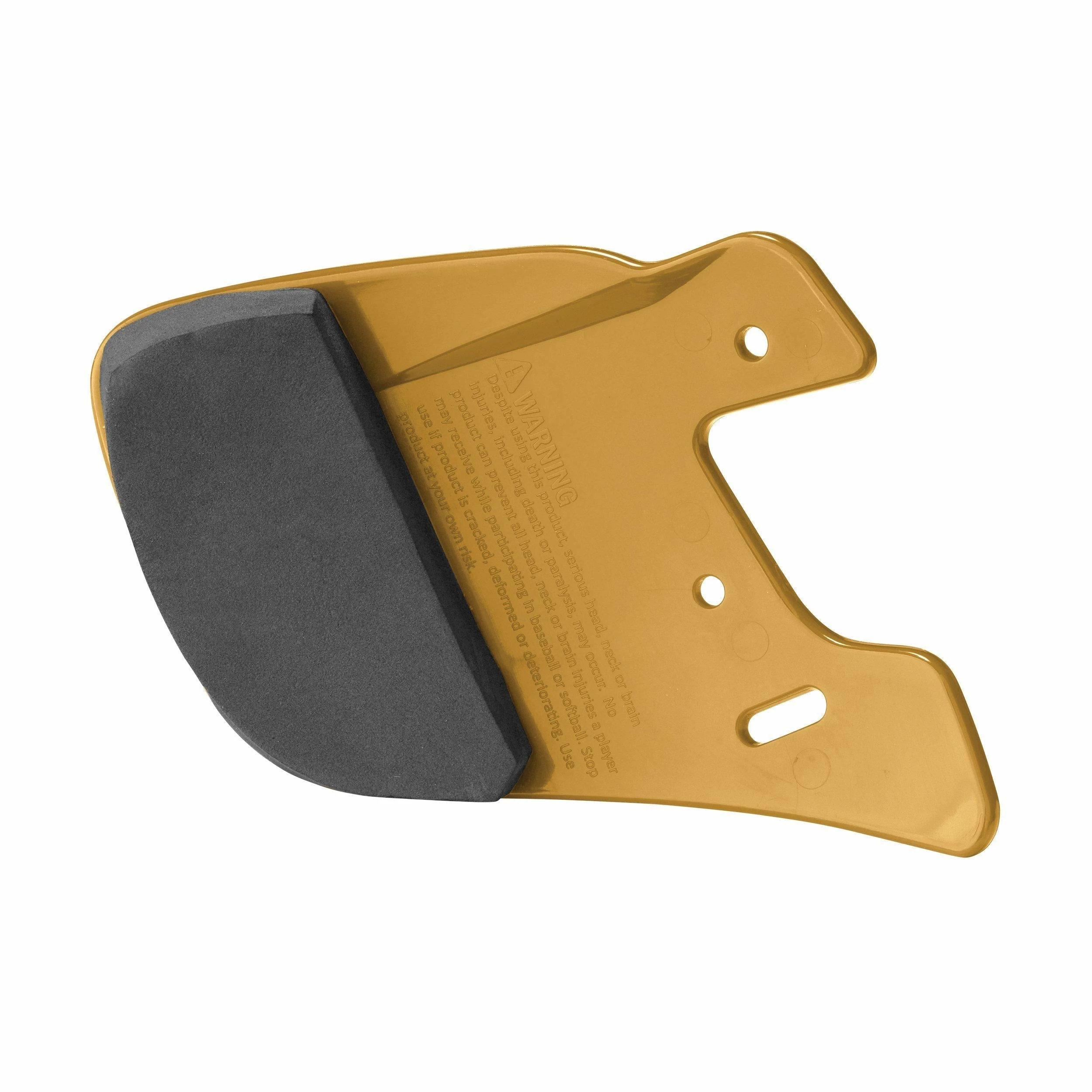 Easton Helmet Extended Jaw Guard - Vegas Gold 4 Easton Helmet Extended Jaw Guard - Vegas Gold - Image 2