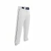 Easton Youth Rival 2 Piped Baseball Pants - White Navy