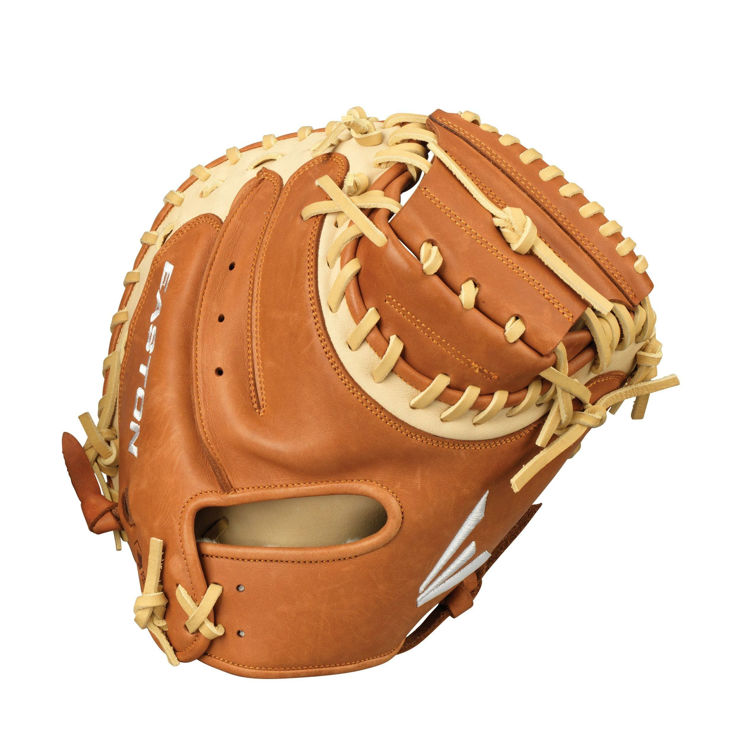 Easton 2019 Flagship FS2CM 33.50" Catcher's Mitt - Tan 3 Easton 2019 Flagship FS2CM 33.50" Catcher's Mitt - Tan