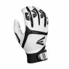 Easton Gametime Batting Gloves - White Black