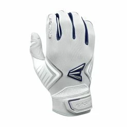 Easton Ghost Fastpitch Batting Gloves - White Navy
