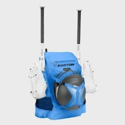 Easton Walk-Off NX Fastpicth Bat Pack - Columbia Blue -Mizuno Sales Store Ghost NX Backpack CB A159065 Front w prod trans