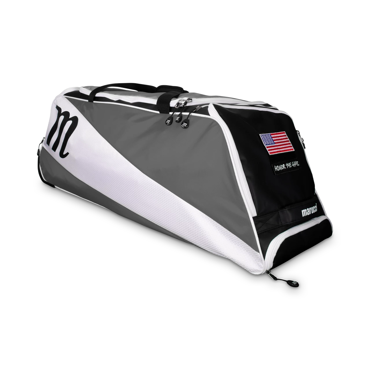 Marucci Wheeled Utility Bag - Gray White 4 Marucci Wheeled Utility Bag - Gray White - Image 2