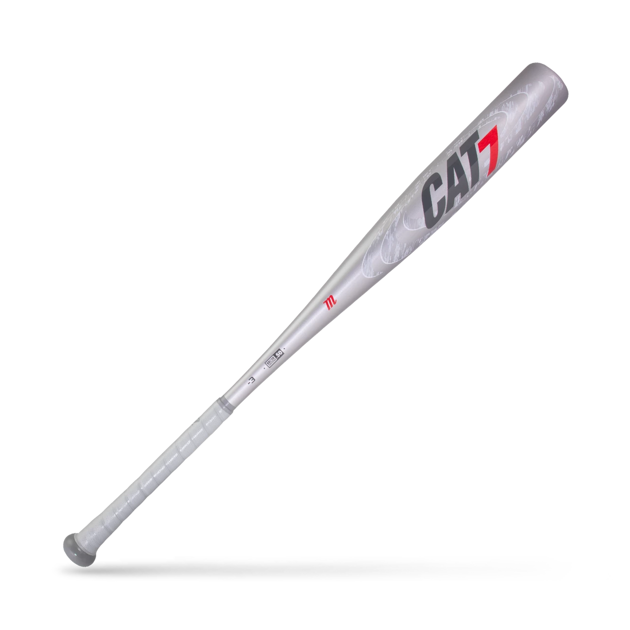 Marucci Cat7 BBCOR (-3) Bat - Silver 3 Marucci Cat7 BBCOR (-3) Bat - Silver