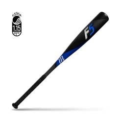 Marucci F5 Senior League (-10) 2 3/4" Bat - Black Blue