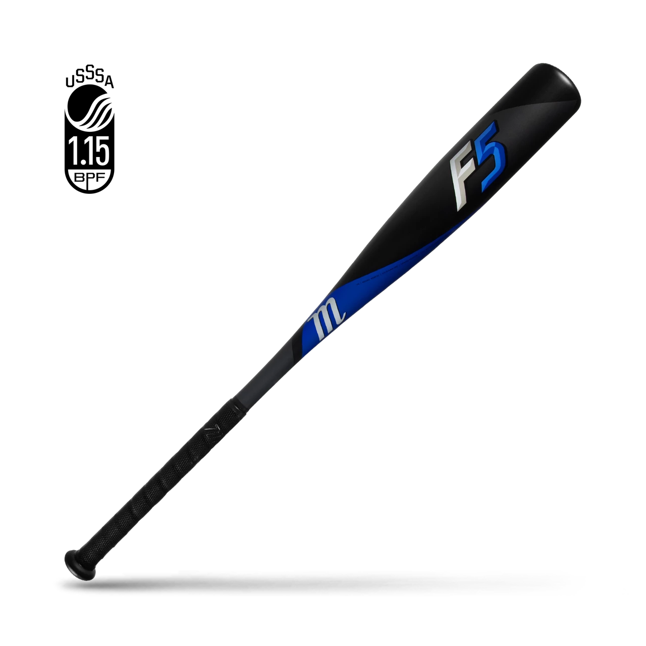 Marucci F5 Senior League (-10) 2 3/4" Bat - Black Blue 3 Marucci F5 Senior League (-10) 2 3/4" Bat - Black Blue