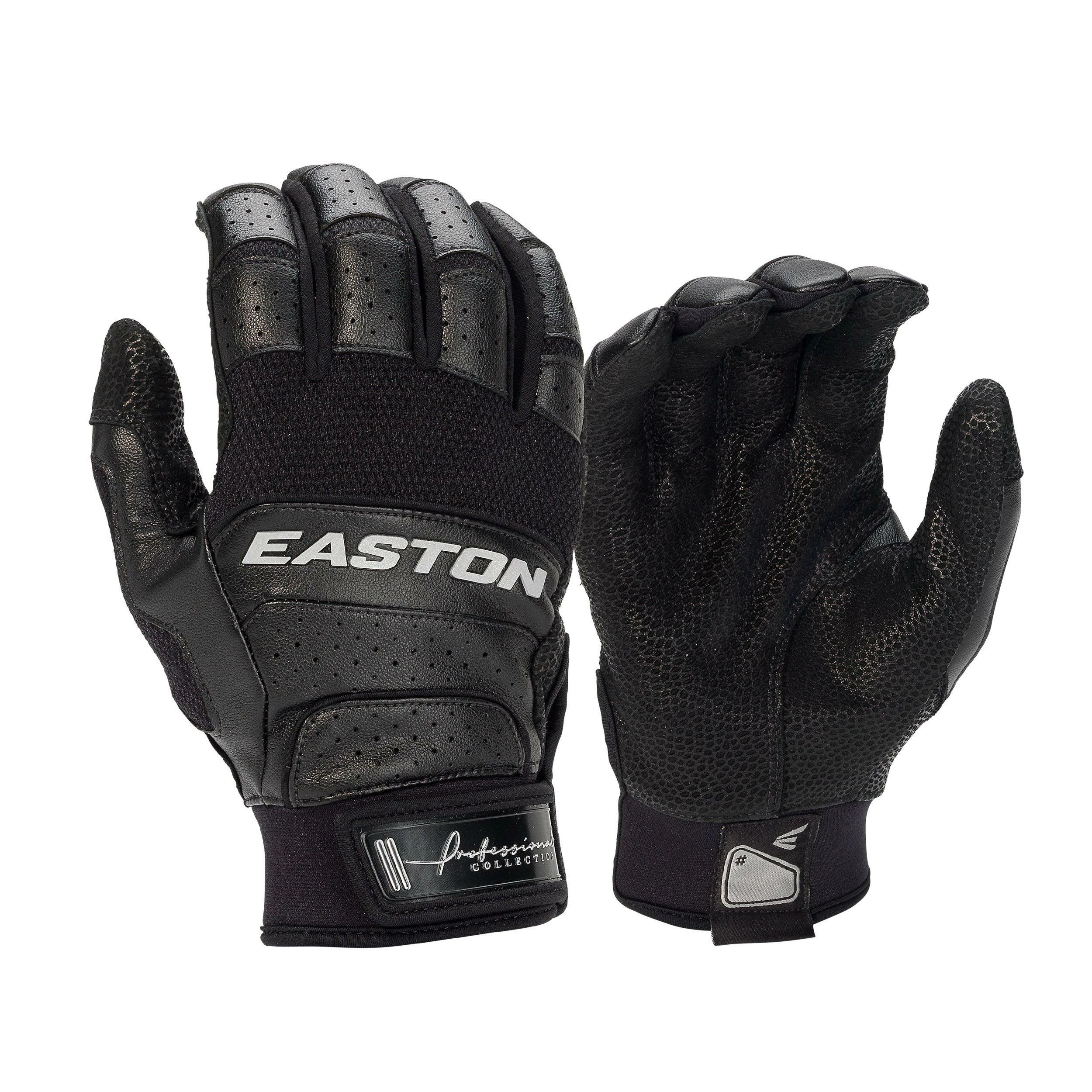 Easton Professional Collection Batting Gloves - Black 5 Easton Professional Collection Batting Gloves - Black - Image 3
